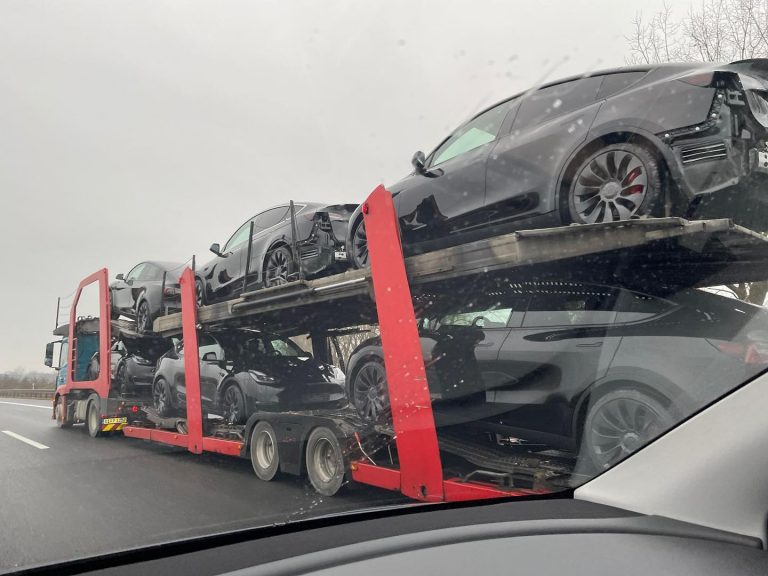 Tesla Model Y Performance trims spotted leaving Gigafactory Berlin