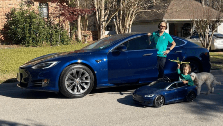 She’s On Her Second Tesla Model S