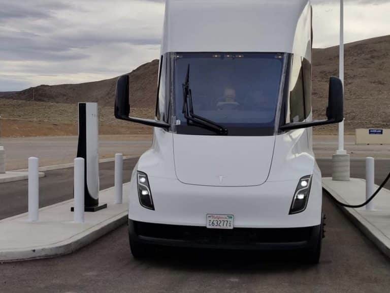 Tesla Semi Megachargers Fully Installed At Giga Nevada