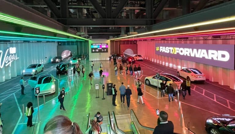 The Boring Company posts stats from CES 2022