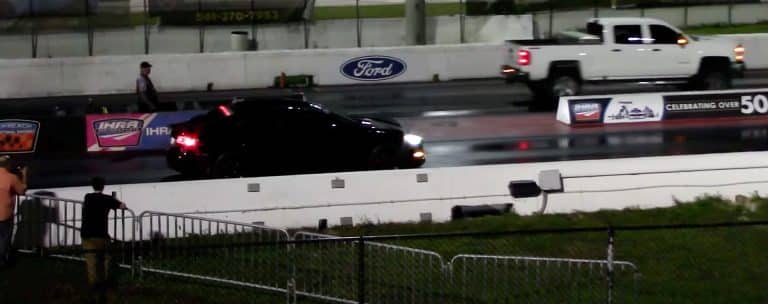 Tesla Model S Plaid accidentally starts drag race in reverse, wins anyway