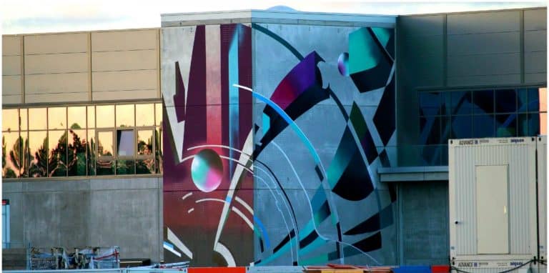 Tesla Giga Berlin welcomes new graffiti art as battery cell building takes form