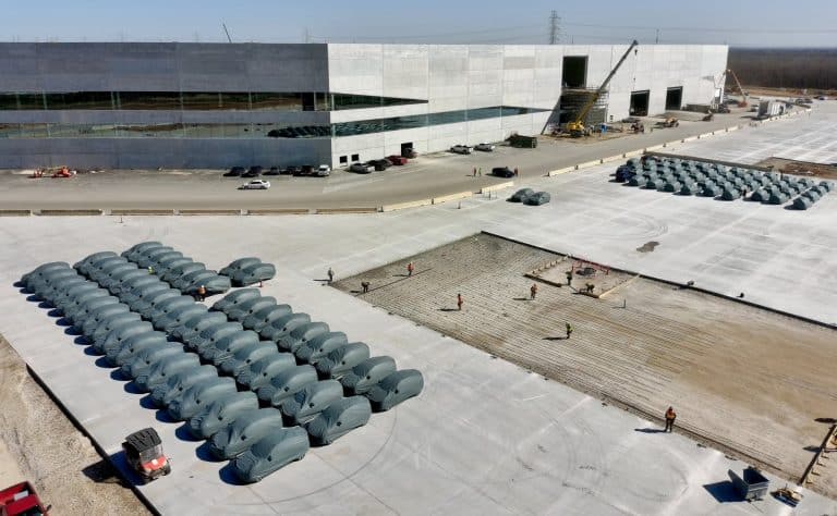 Tesla Model Y production units sighted ready for delivery at Giga Texas