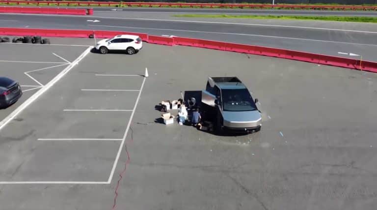 Tesla Cybertruck prototype spotted at Fremont Factory