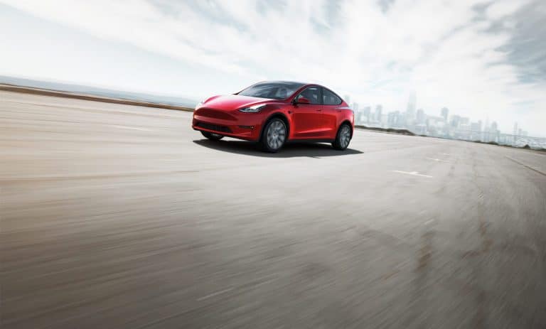 Tesla’s new Standard Range AWD Model Y with 4680 cells spotted at Cyber Rodeo