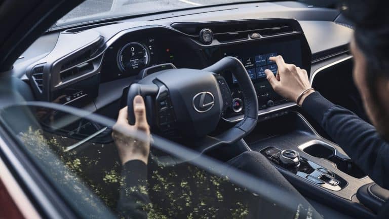 Lexus to reveal Yoke-equipped RZ 450e electric vehicle on April 20