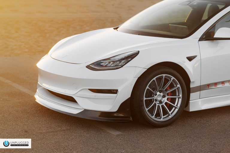 Tesla Model 3 with bolt-on parts matches Porsche 911 GT2 RS record at Buttonwillow