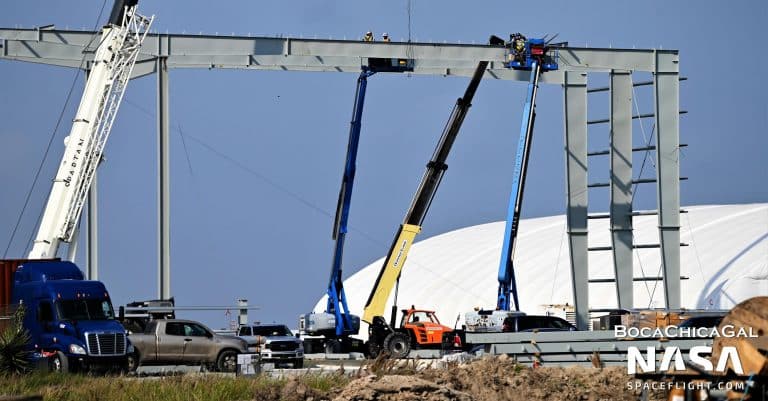 SpaceX’s upgraded Starship factory begins to take shape in South Texas