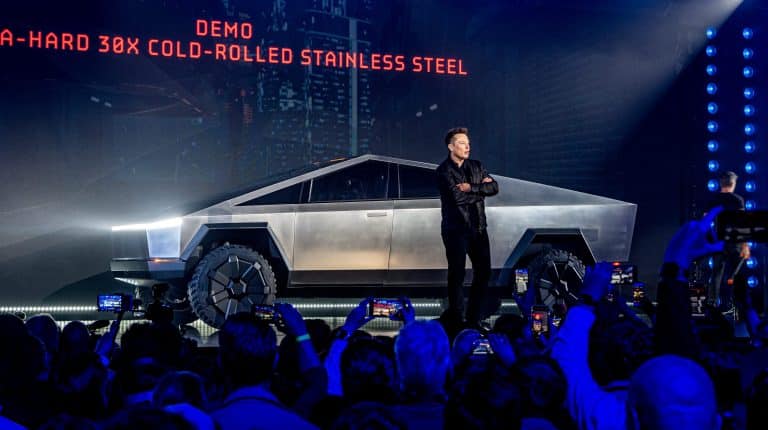 Tesla trademarks a fan’s idea for a Cybertruck-inspired backpack