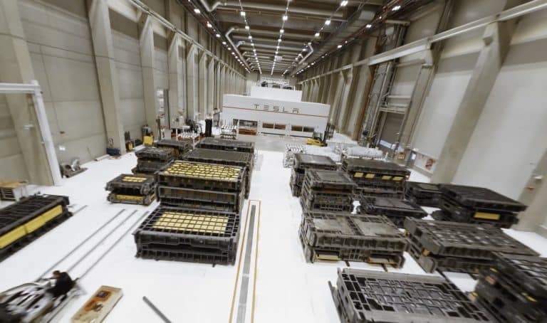 Watch a Drone Fly Through The Tesla Assembly Line