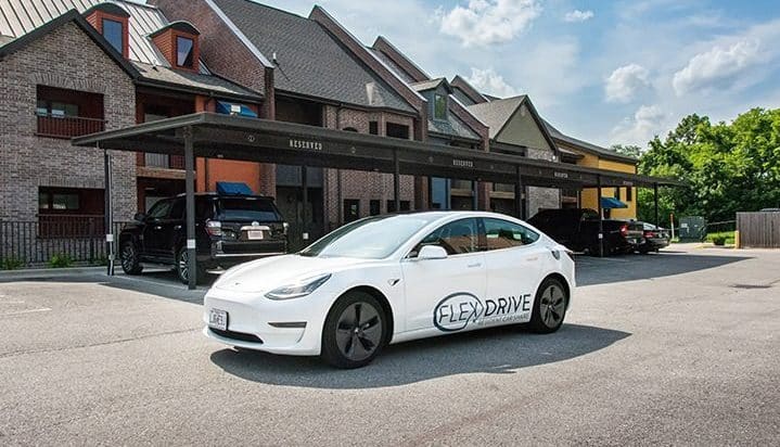 Free Tesla Model 3 car share program announced by MO real estate firm