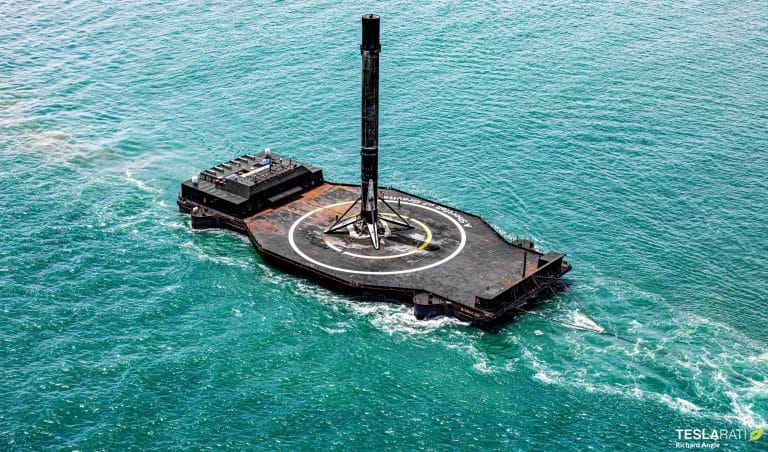 SpaceX’s record-breaking Falcon 9 booster returns to port