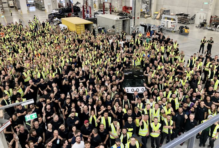 Tesla Giga Berlin begins to ramp production with first 1,000-vehicle week