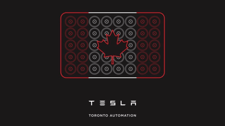 Tesla and Canada show their support for one another