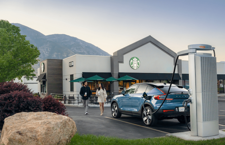 ChargePoint installs first-ever Starbucks EV charger