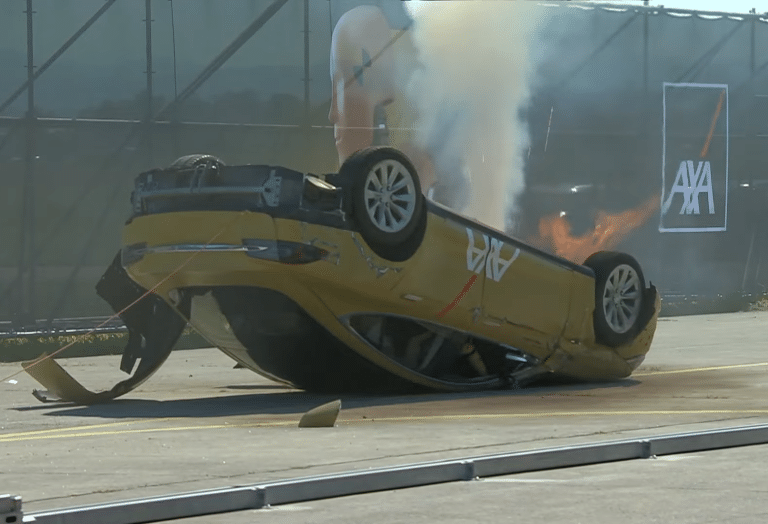 Watch: Confirmed fake Tesla Model S “battery fire” video from AXA Insurance