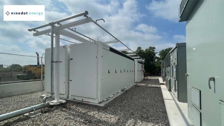 Tesla Megapacks power NineDot Energy’s battery storage site in the Bronx, NYC