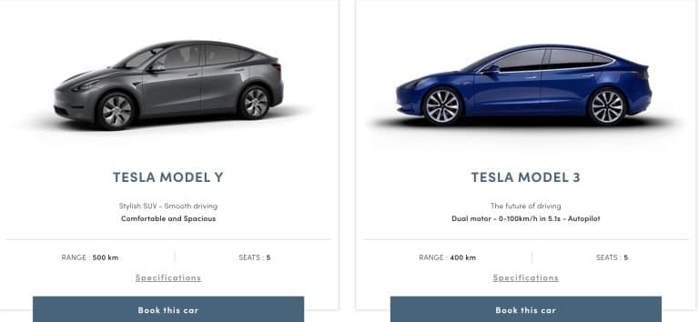 Tesla Model Y, Model 3 lead UFODrive’s rental services in San Franciso