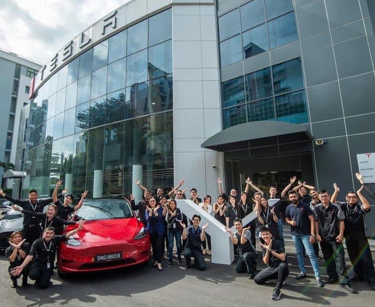 Tesla Model Y deliveries commence in Singapore