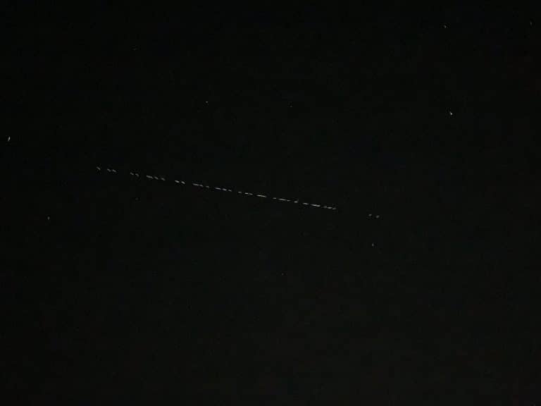 ET-like lights over Louisiana turned out to be Starlink satellites