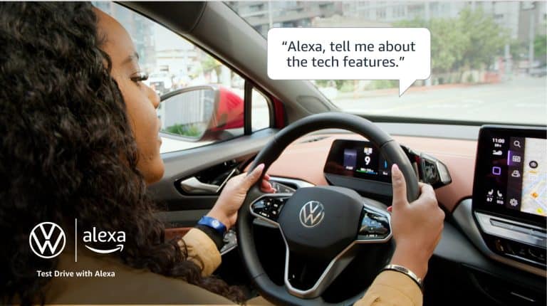 Volkswagen ID.4 test drives can be scheduled with Amazon’s Alexa