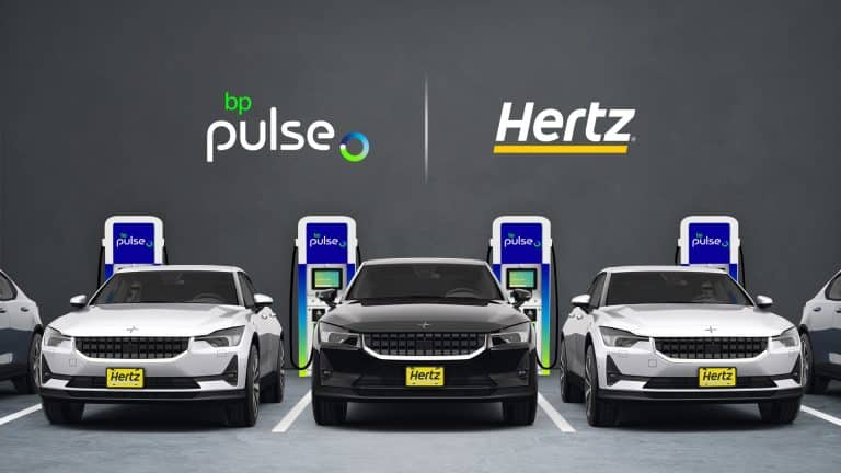 Hertz partners with BP to place EV chargers