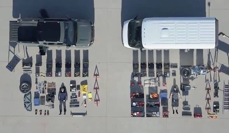 Rivian shows off R1T and EDV service vehicles capable of handling 80% of all repairs