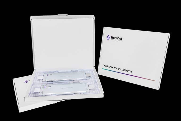 StoreDot begins shipping ‘100in5’ battery cell prototype to EV makers