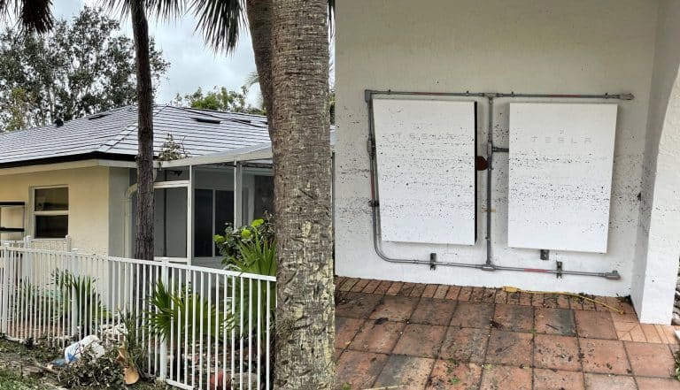 Tesla Solar Roof withstands 155 mph winds, Powerwall survives hours-long underwater ordeal