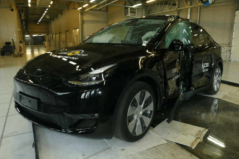 Tesla Vision Model Y earns highest Euro NCAP overall score under new protocol