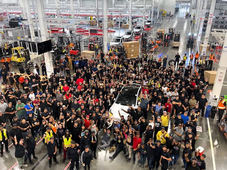 Tesla Giga Texas has produced its 10,000th Model Y
