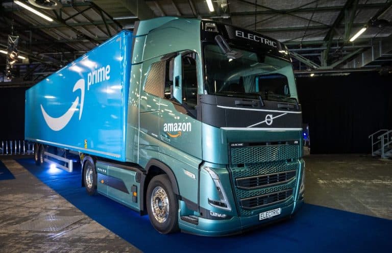 Amazon begins buying electric trucks NOT from Rivian