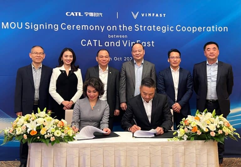 CATL to collaborate with VinFast on EV chassis development