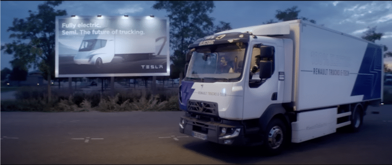 Renault mocks Tesla Semi: ‘Some make announcements…others go kilometers’