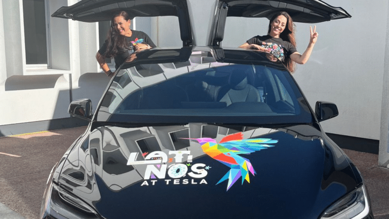 Tesla held a celebration for its Latino employees