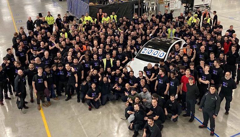 Tesla Gigafactory Berlin Model Y run rate now at over 100k per year