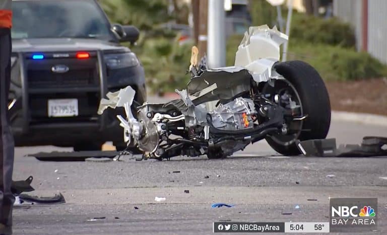 Tesla driver gets minor injuries after train crashes into EV: report