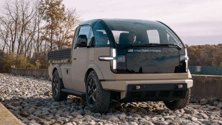 Canoo delivers first units to U.S. Army