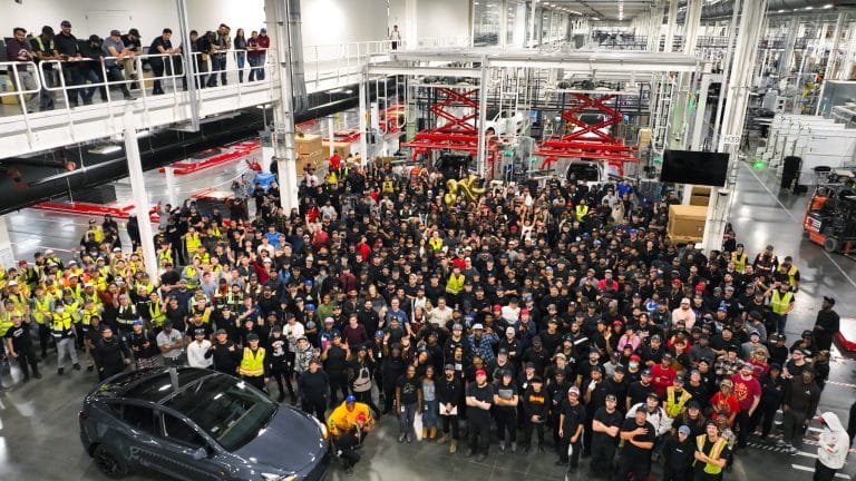 Tesla Gigafactory Texas hits 3,000 Model Y production per week