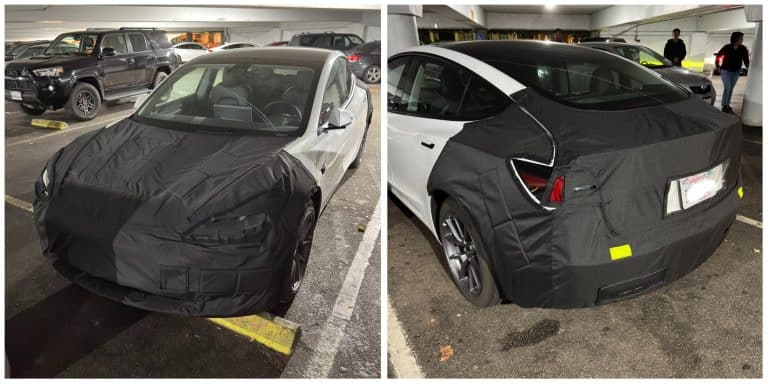 Tesla Model 3 redesign prototypes are already being spotted