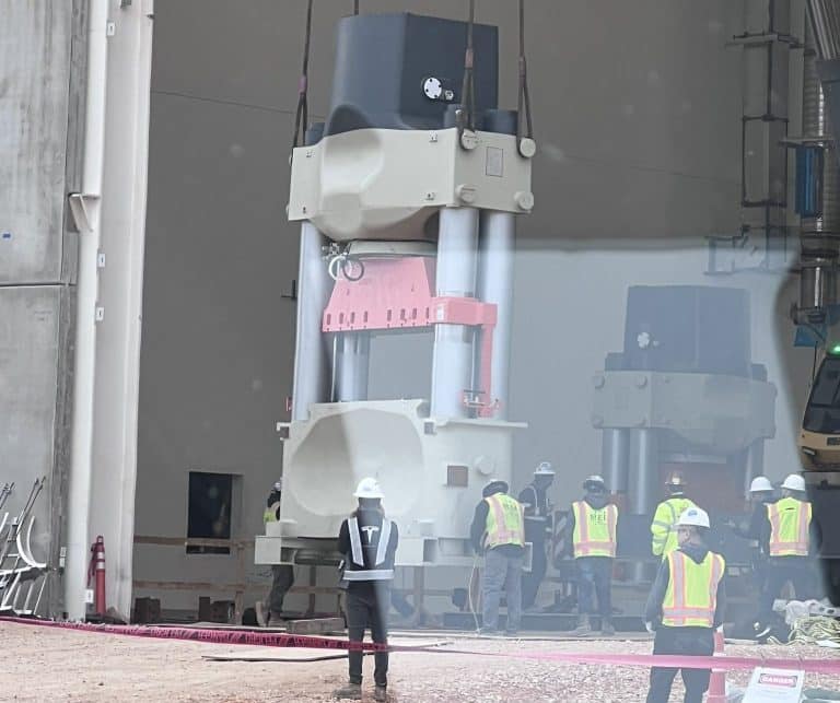 Tesla installs heavy-duty Sacmi machines at Gigafactory Texas’ cathode building