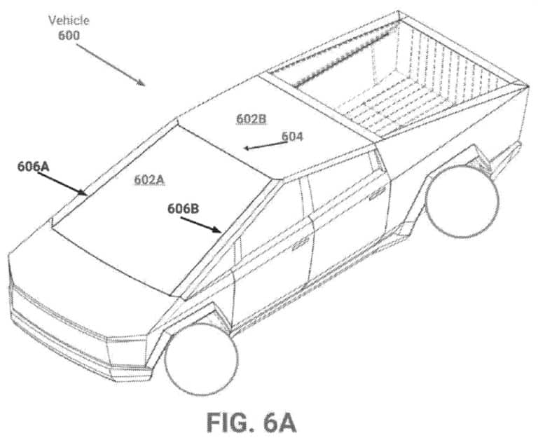 Tesla reveals Cybertruck windshield details in patent