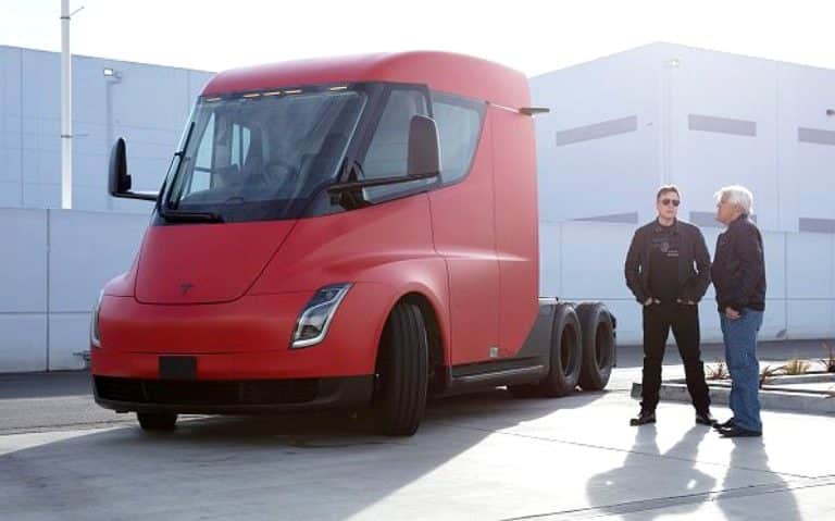 Tesla’s elusive red Semi makes an appearance at California Supercharger