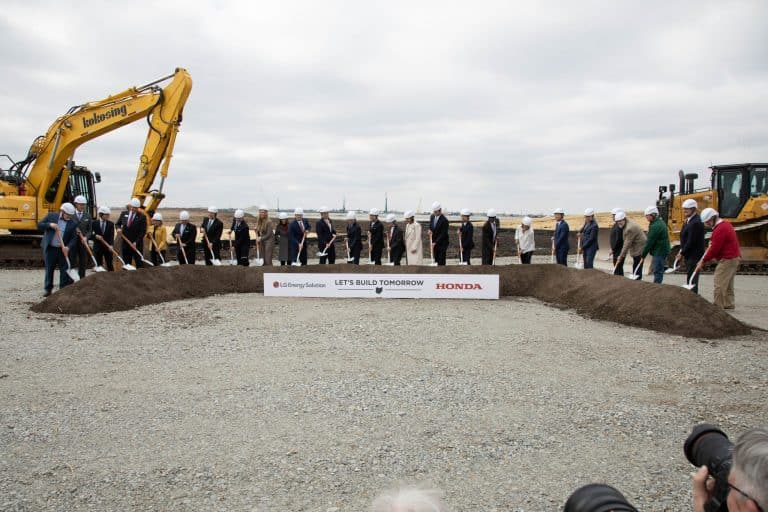 Honda breaks ground on its $4.4 billion Gigafactory in the US