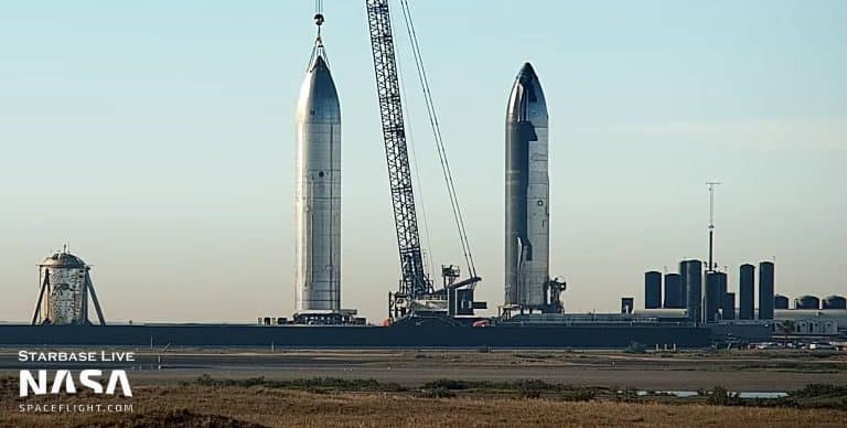 SpaceX rolls naked Starship prototype to test site