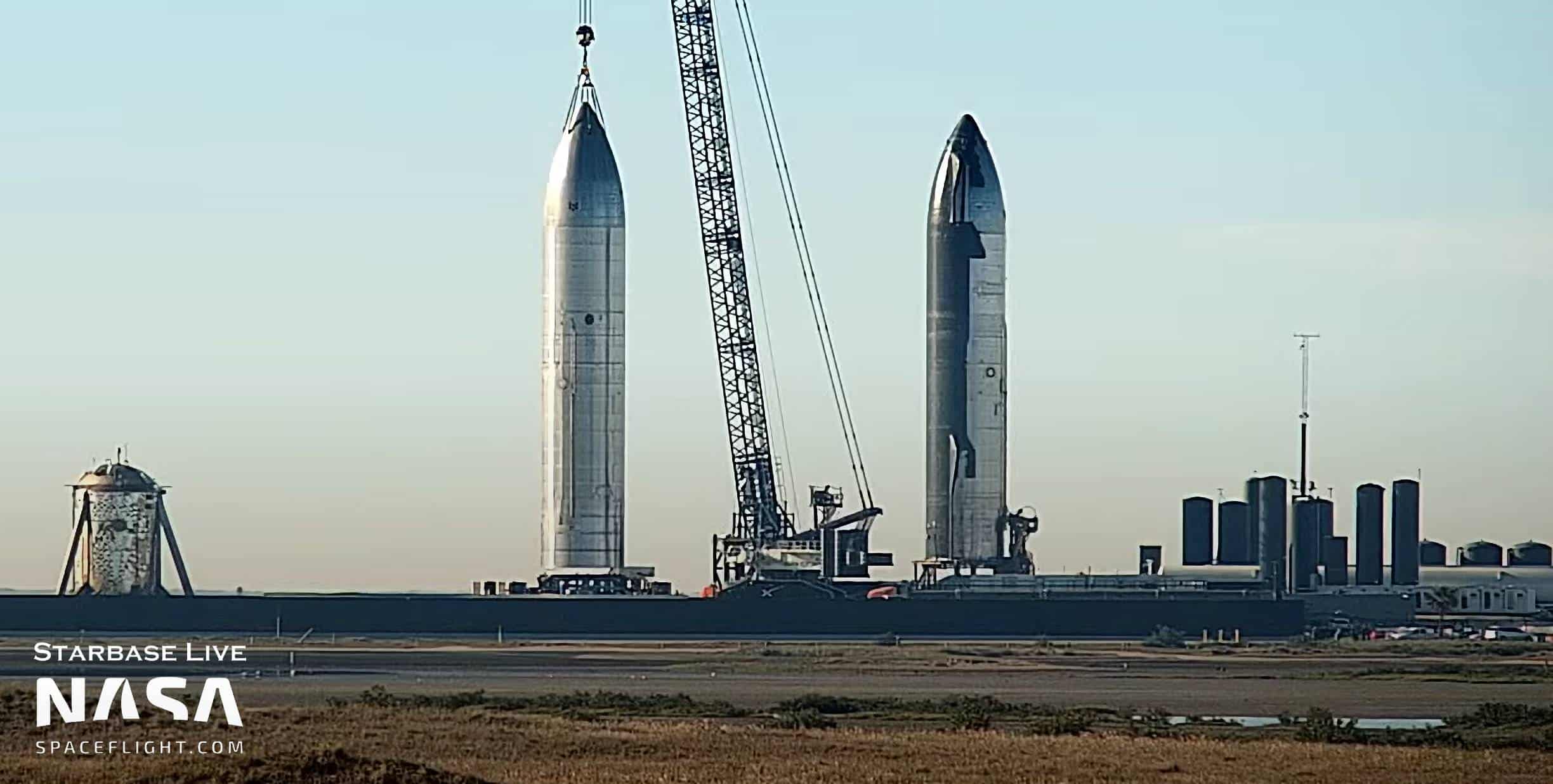 Spacex Rolls Naked Starship Prototype To Test Site Ilovetesla Com