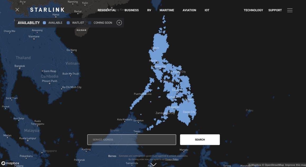 Elon Musk’s Starlink now available in the Philippines