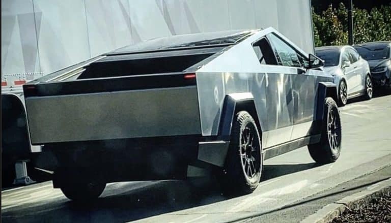 Tesla Cybertruck prototype sports new side mirror design in recent sighting