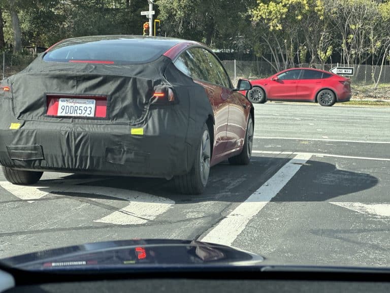 Tesla’s “Project Highland” Model 3 photos hint at upcoming updates worth keeping secret