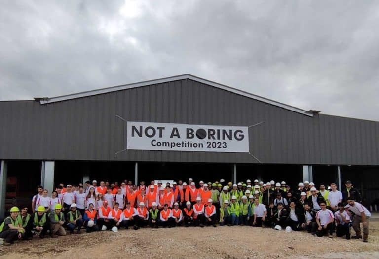 The Boring Company’s 2023 Not-a-Boring Competition commences